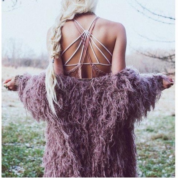 Free People Faithful Cardigan Neutral NWT - Picture 4 of 5